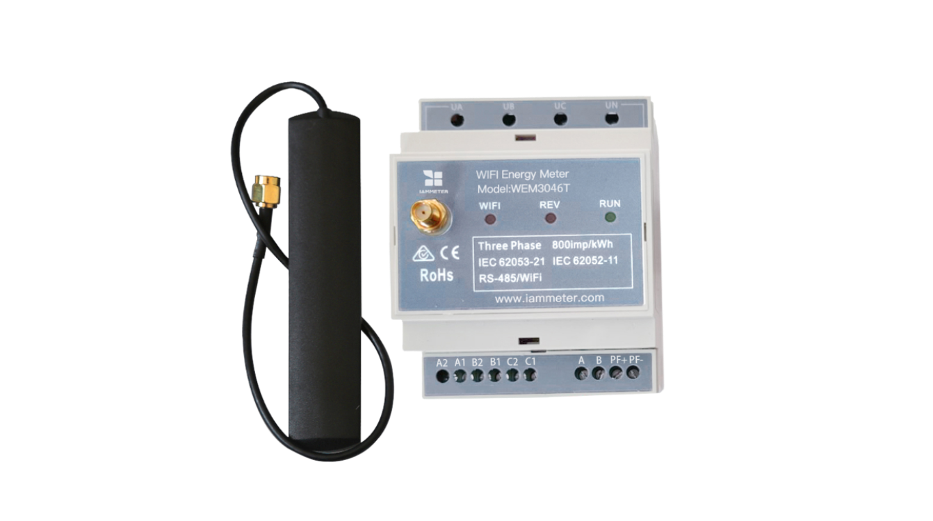 Contor de energie Wi-Fi trifazat (WEM3046T)