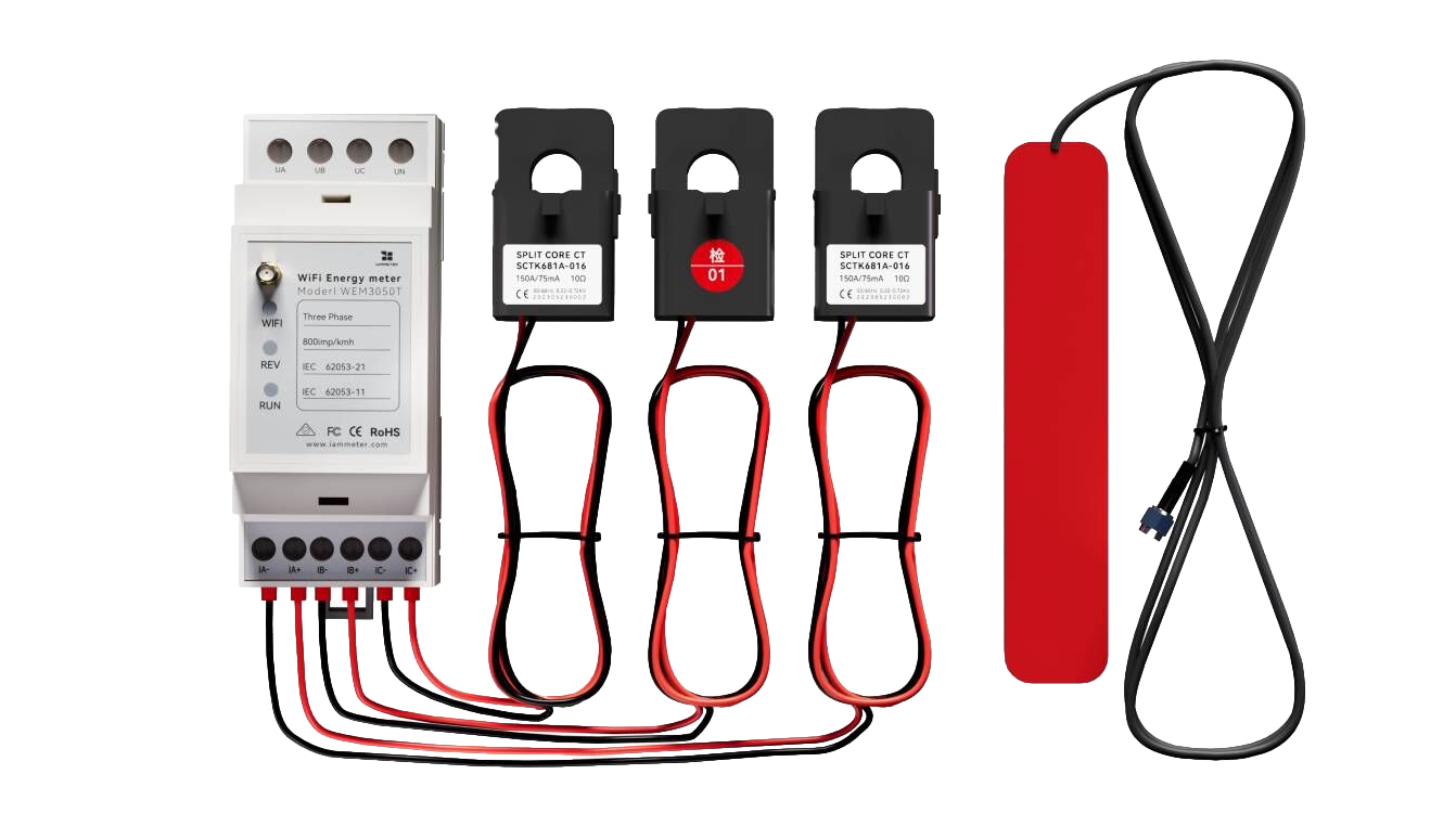 Contor de energie Wi-Fi trifazat (WEM3050T)