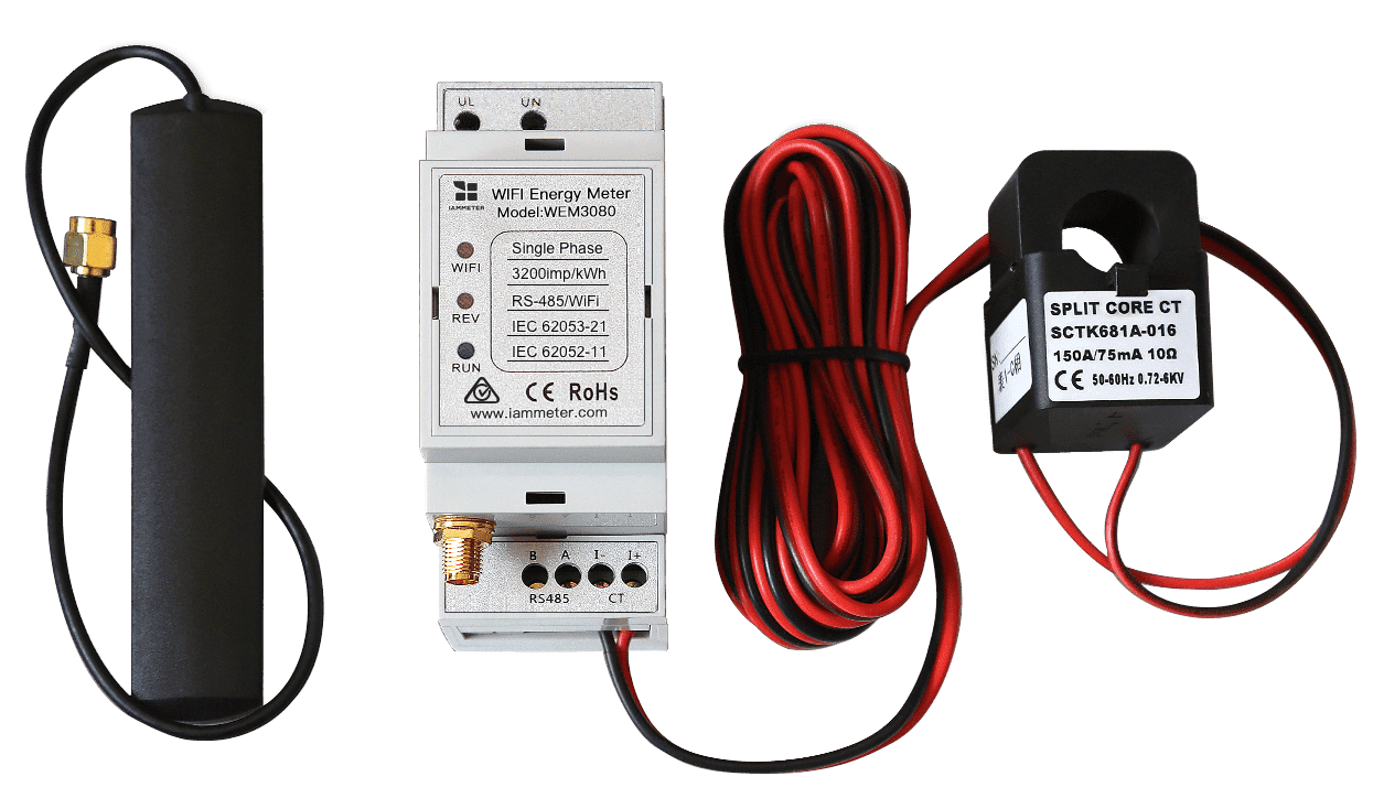 Contor de energie Wi-Fi monofazat (WEM3080)